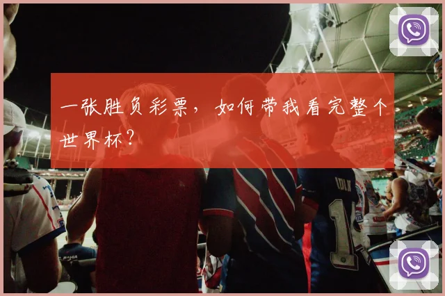 一张胜负彩票,如何带我看完整个世界杯?